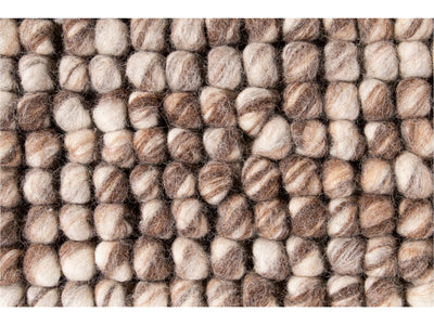 Modern Felted Texture Wool Rug