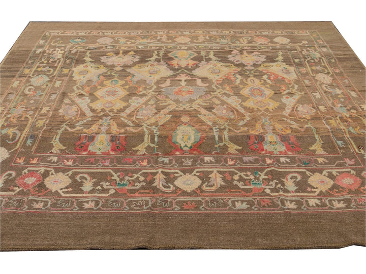 Modern Revival Square Wool Rug 8 X 8