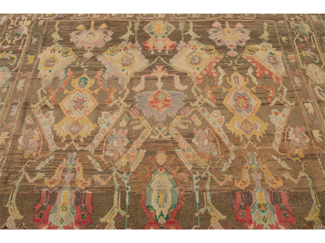 Modern Revival Square Wool Rug 8 X 8