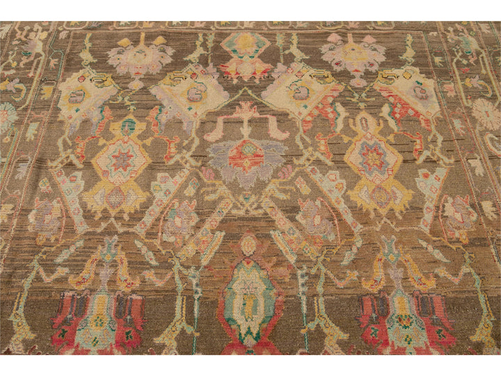Modern Revival Square Wool Rug 8 X 8