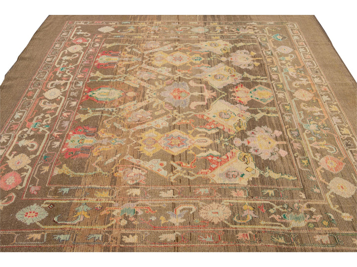 Modern Revival Square Wool Rug 8 X 8