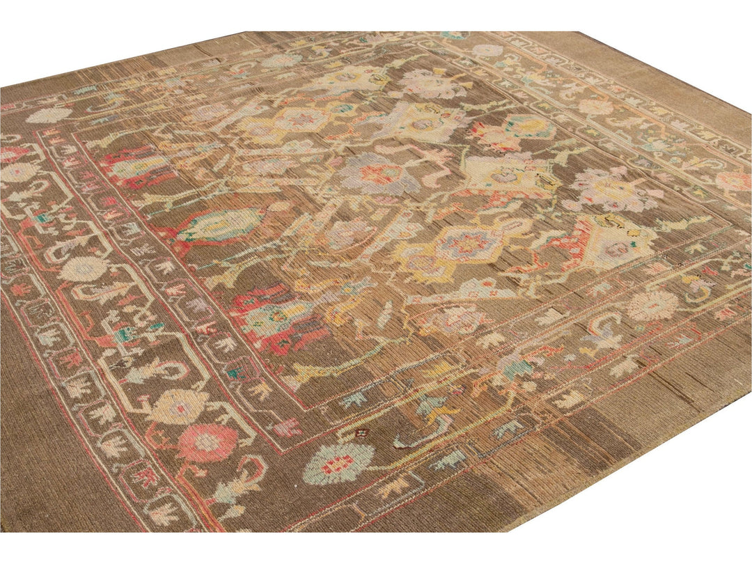 Modern Revival Square Wool Rug 8 X 8