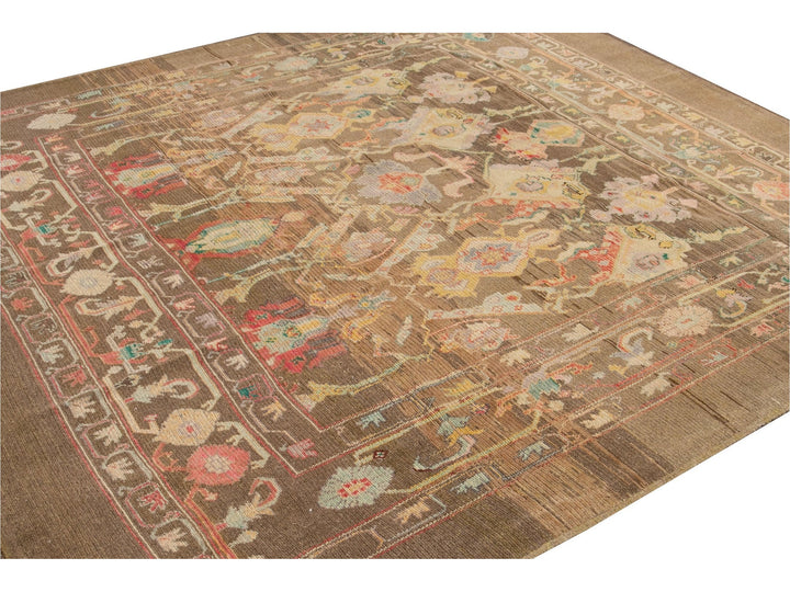 Modern Revival Square Wool Rug 8 X 8