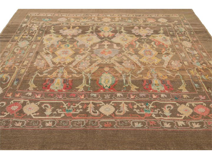 Modern Revival Square Wool Rug 8 X 8
