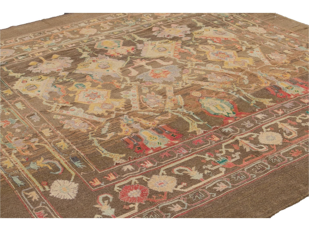 Modern Revival Square Wool Rug 8 X 8