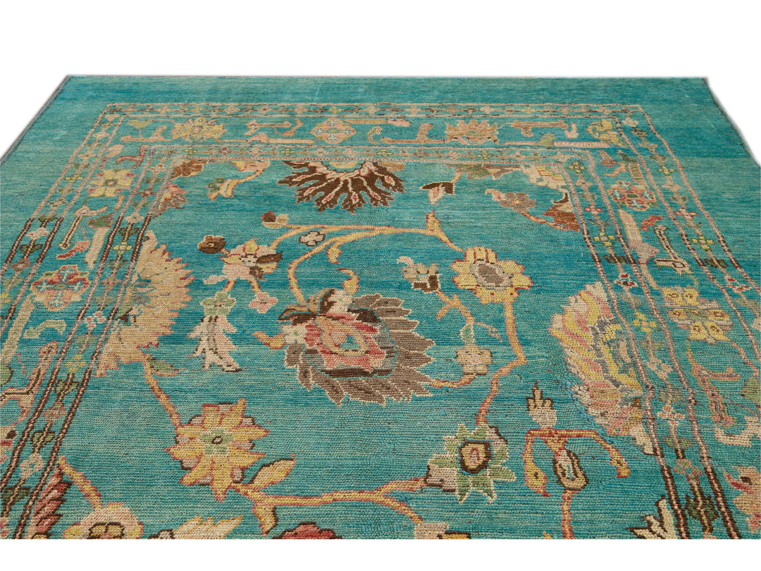 Modern Revival Wool Rug 7 X 9