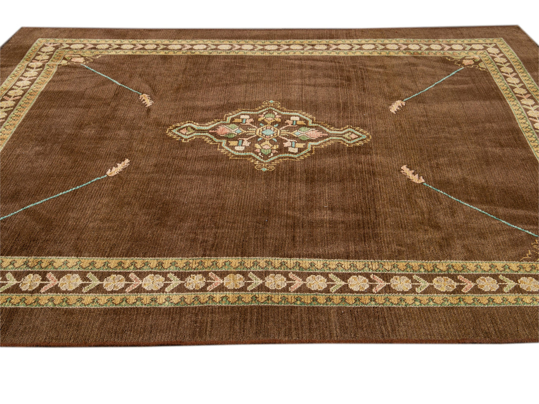 Modern Revival Wool Rug 7 X 8