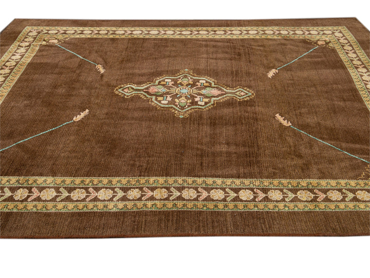 Modern Revival Wool Rug 7 X 8