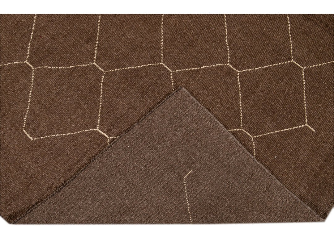 Modern Moroccan Wool Rug 7 X 10