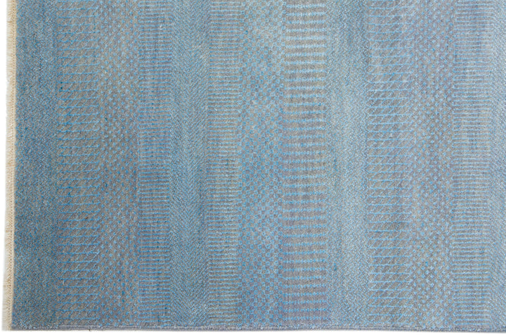 Modern Savannah Wool Runner 4 X 20