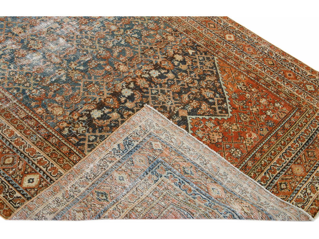 Antique Malayer Runner 6 X 16