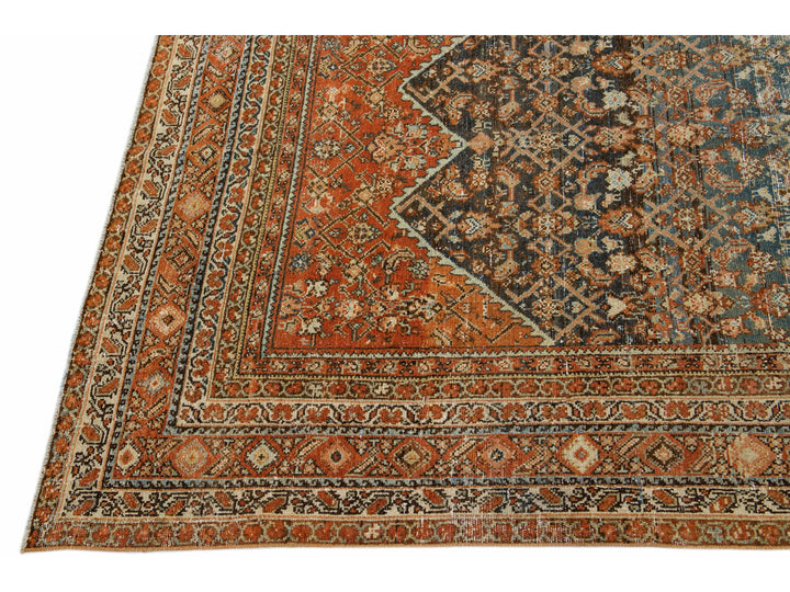 Antique Malayer Runner 6 X 16