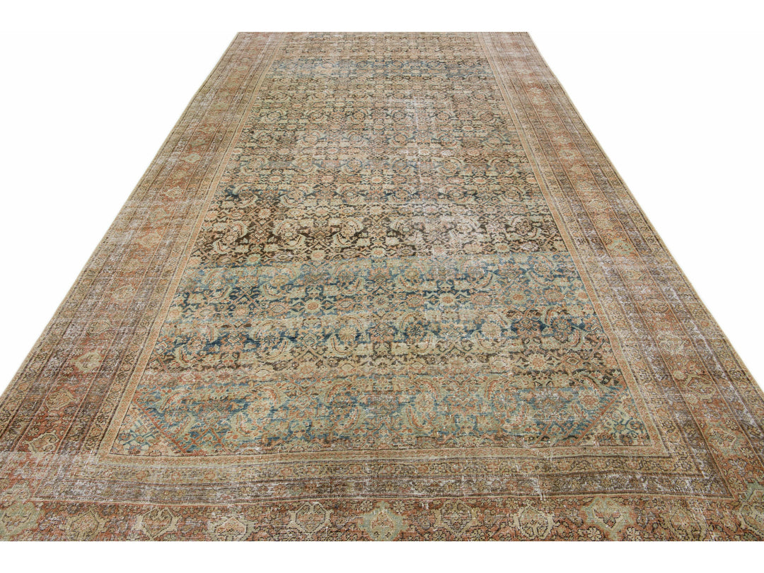 Antique Malayer Runner 8 X 16