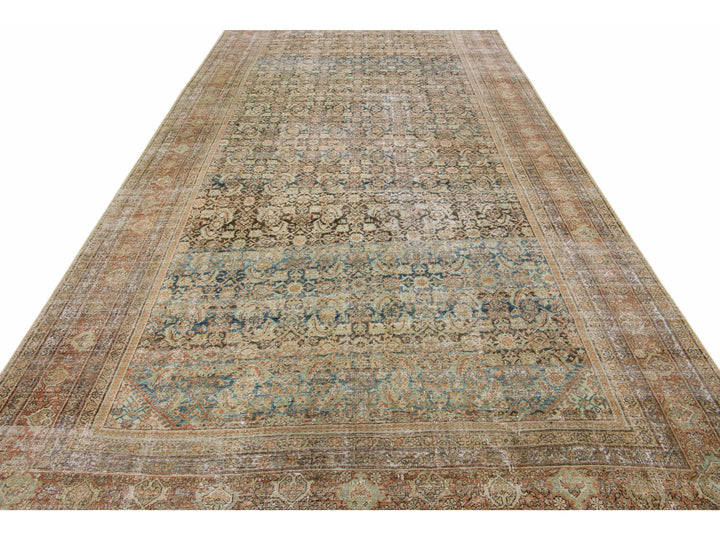 Antique Malayer Runner 8 X 16