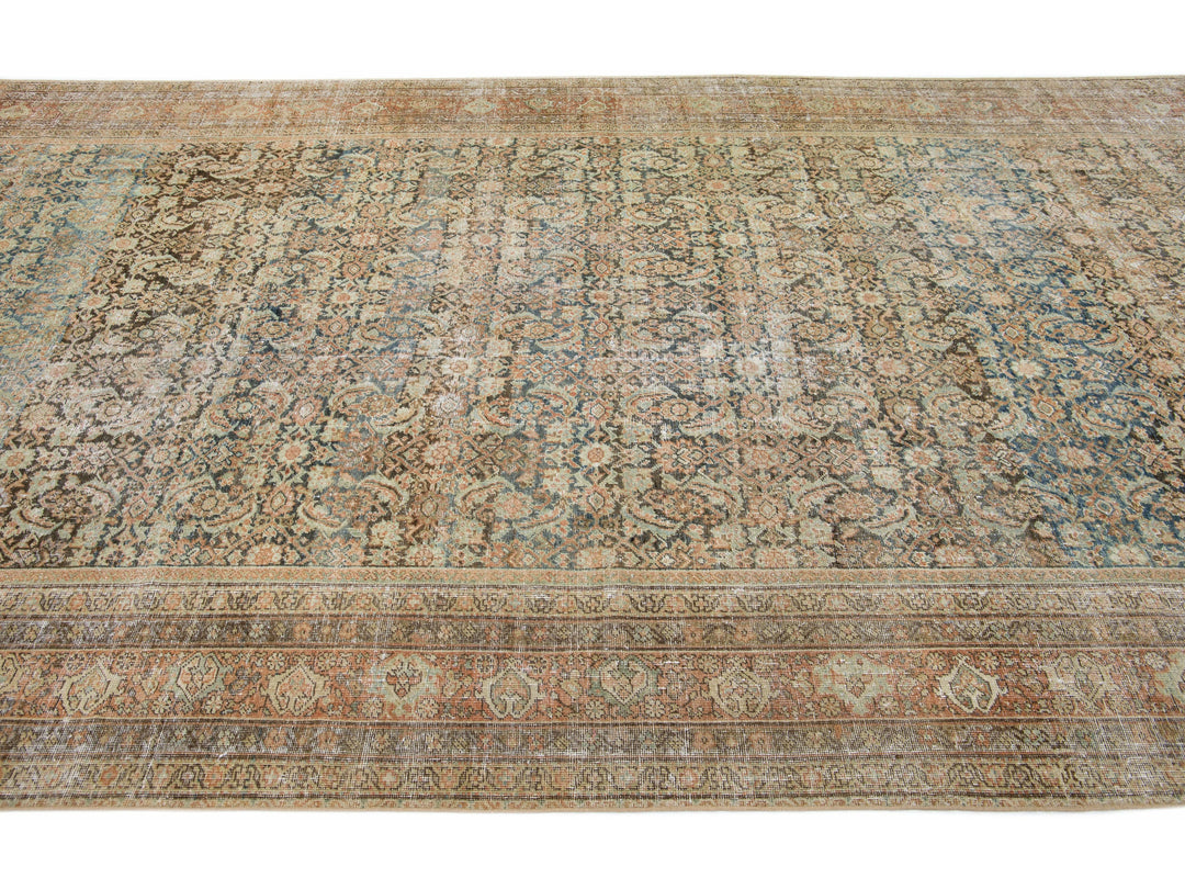 Antique Malayer Runner 8 X 16