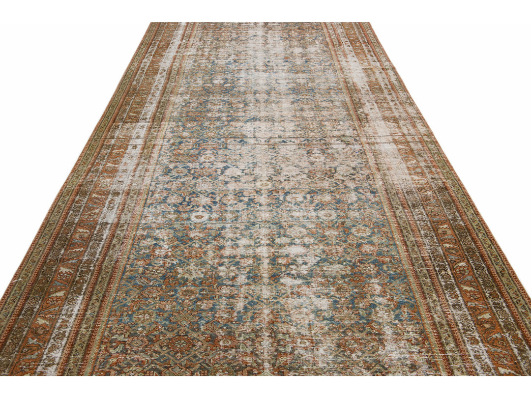Antique Malayer Runner 6 X 17