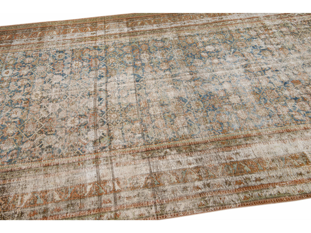 Antique Malayer Runner 6 X 17