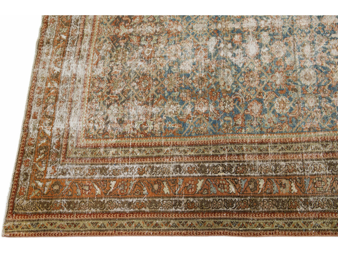 Antique Malayer Runner 6 X 17