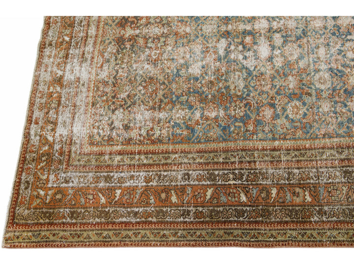 Antique Malayer Runner 6 X 17
