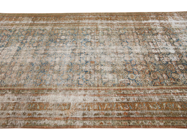 Antique Malayer Runner 6 X 17