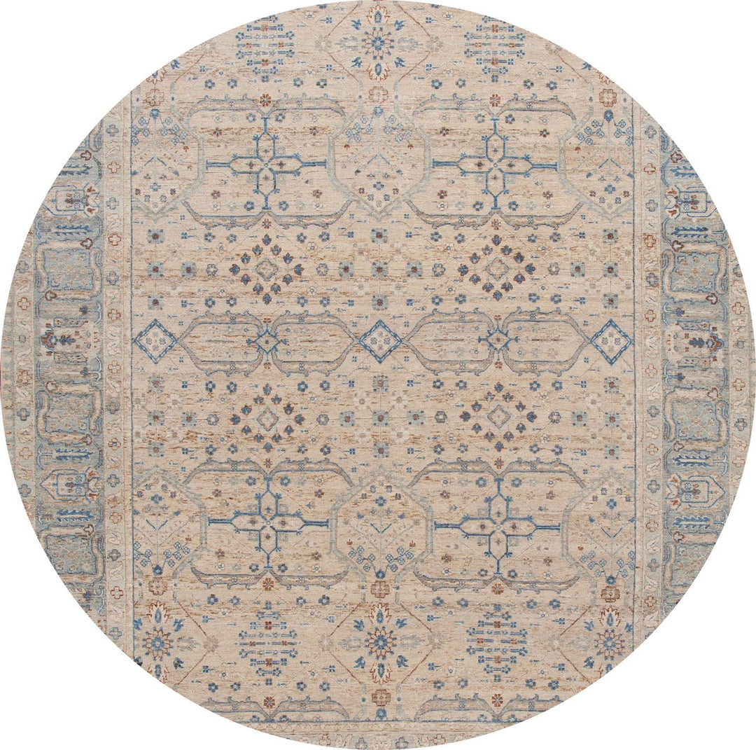 21st Century Contemporary Indian Wool Rug, 9 X 12