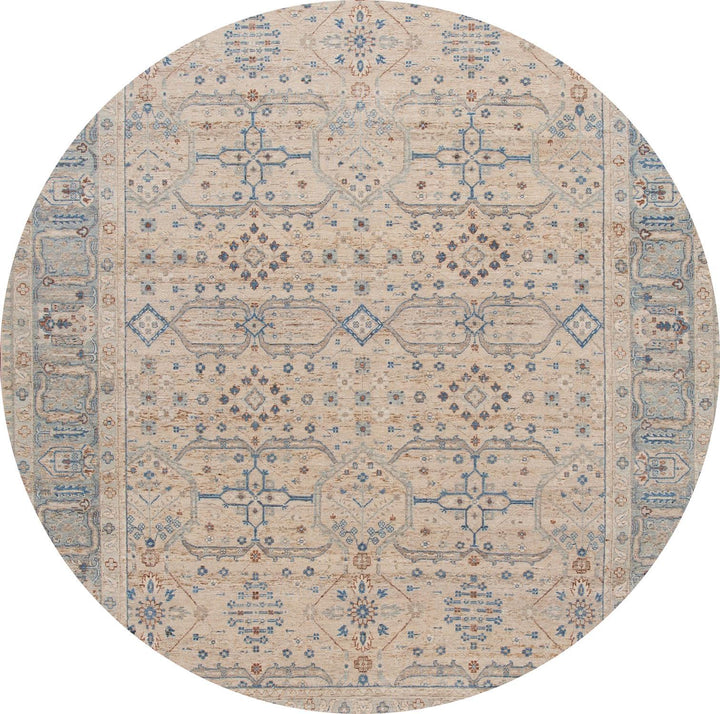 21st Century Contemporary Indian Wool Rug, 9 X 12