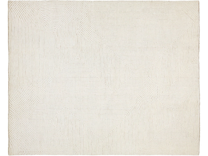 Modern Moroccan Wool Rug 8 X 10
