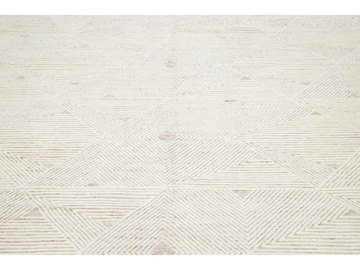 Modern Moroccan Wool Rug 8 X 10