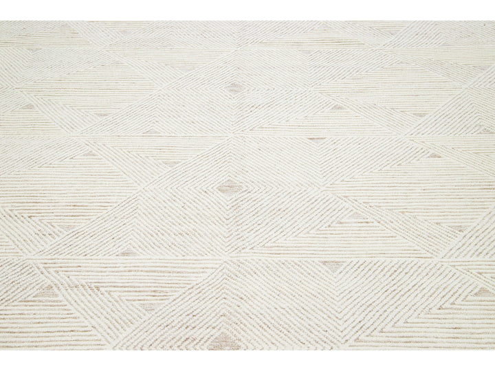 Modern Moroccan Wool Rug 8 X 10