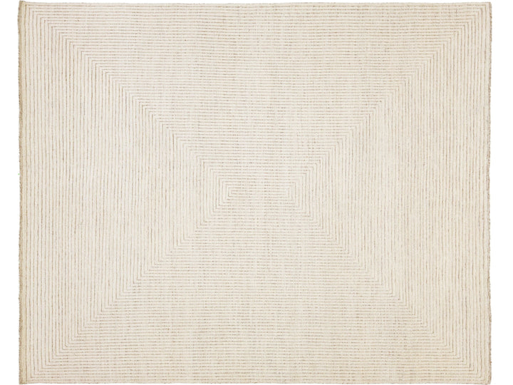 Modern Moroccan Wool Rug 8 X 10