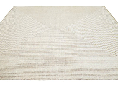 Modern Moroccan Wool Rug 8 X 10