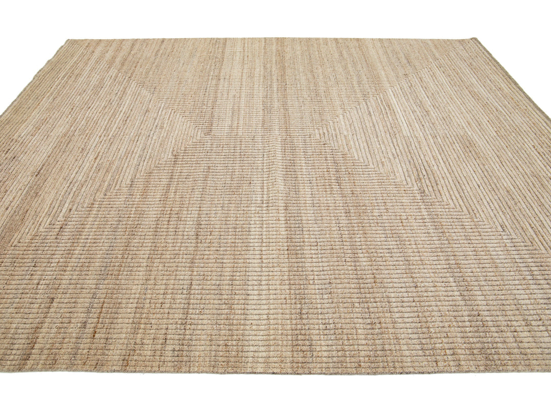 Modern Moroccan Wool Rug 8 X 10