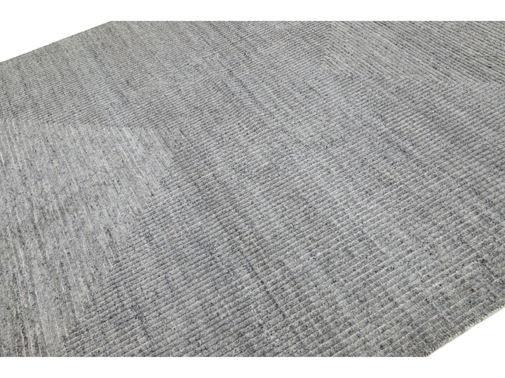 Modern Moroccan Wool Rug 8 X 10