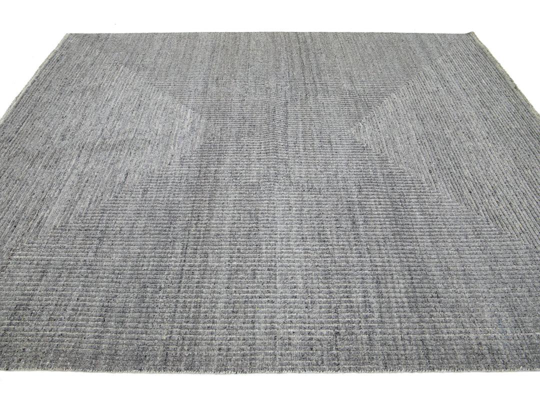 Modern Moroccan Wool Rug 8 X 10