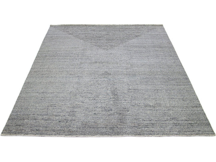 Modern Moroccan Wool Rug 8 X 10
