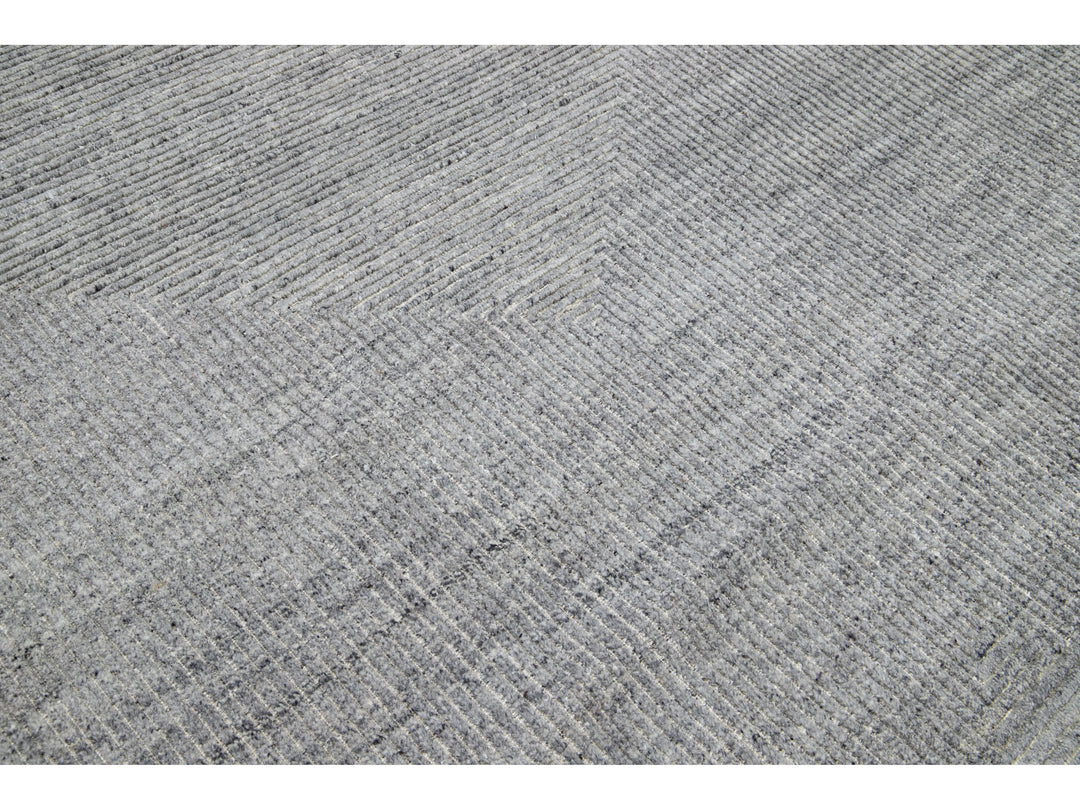 Modern Moroccan Wool Rug 8 X 10