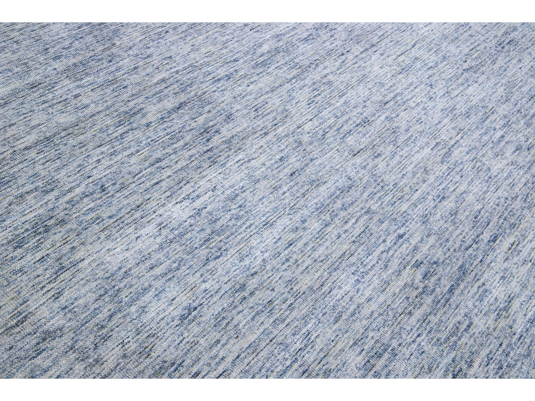Modern Bamboo & Silk Groove Rug 8 X 10