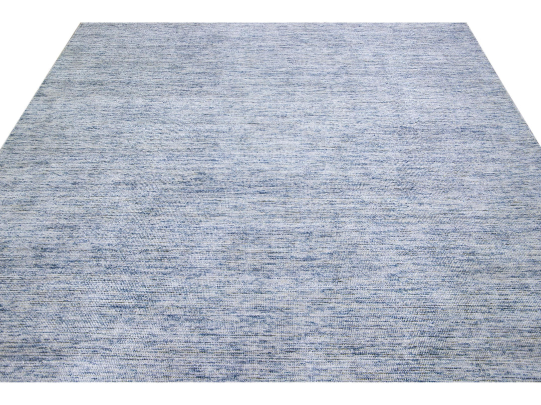 Modern Bamboo & Silk Groove Rug 8 X 10