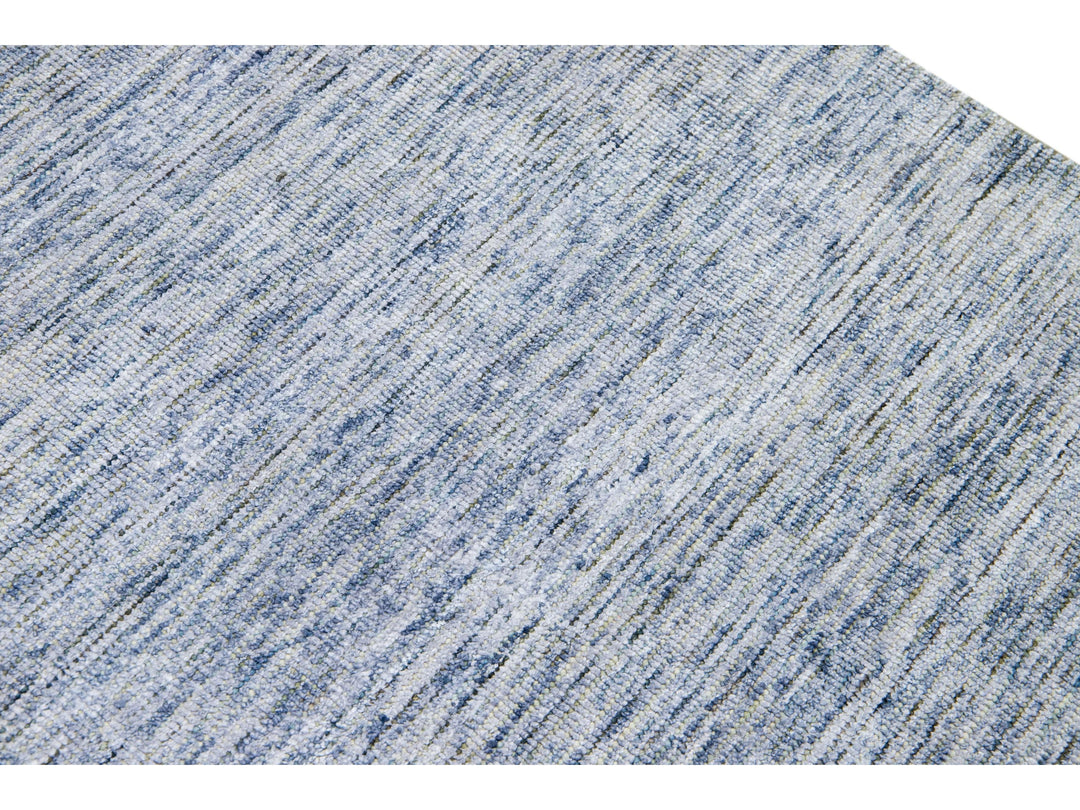 Modern Bamboo & Silk Groove Rug 8 X 10