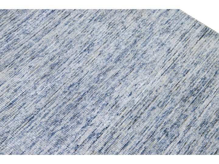 Modern Bamboo & Silk Groove Rug 8 X 10