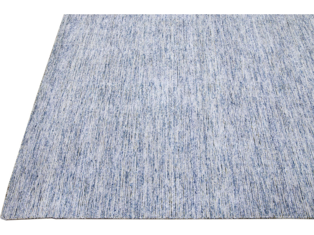 Modern Bamboo & Silk Groove Rug 8 X 10