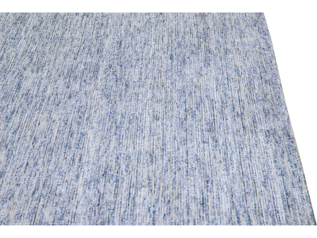 Modern Bamboo & Silk Groove Rug 8 X 10