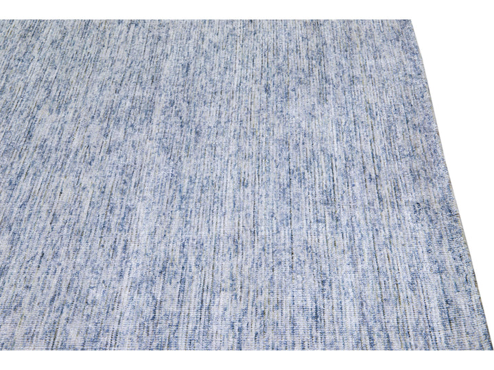 Modern Bamboo & Silk Groove Rug 8 X 10