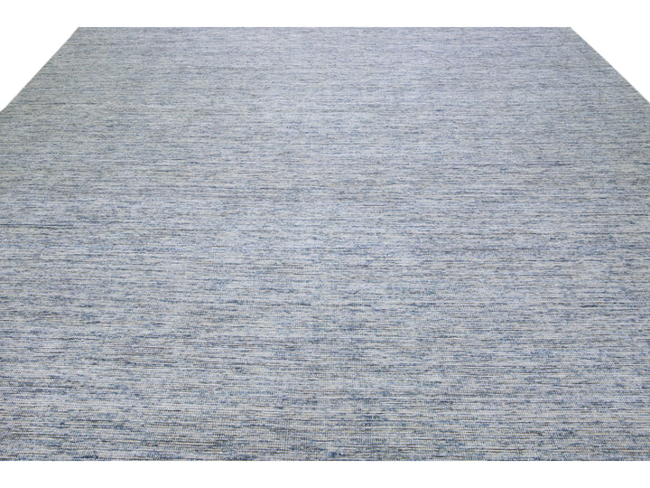Modern Bamboo & Silk Groove Rug 12 X 15