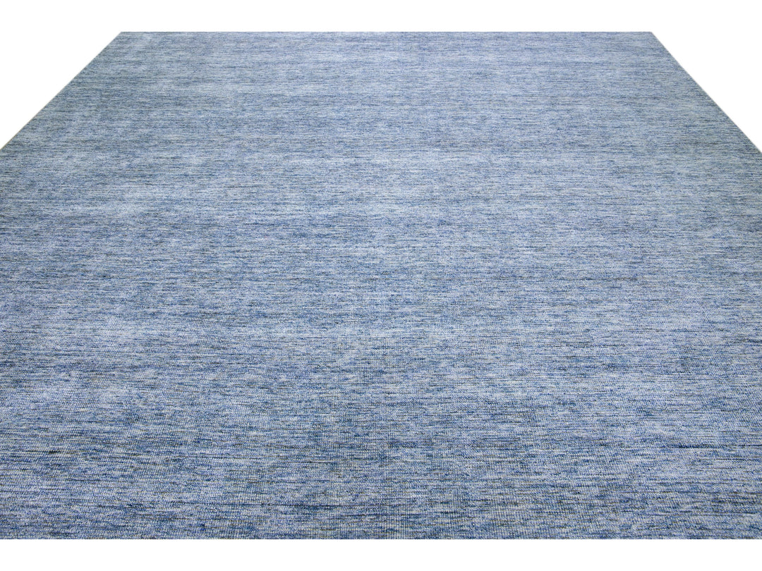 Modern Bamboo & Silk Groove Rug 9 X 12