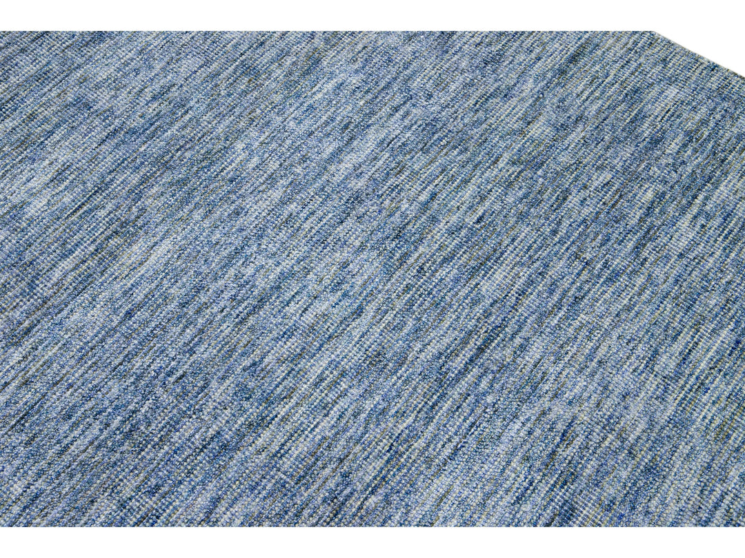 Modern Bamboo & Silk Groove Rug 9 X 12