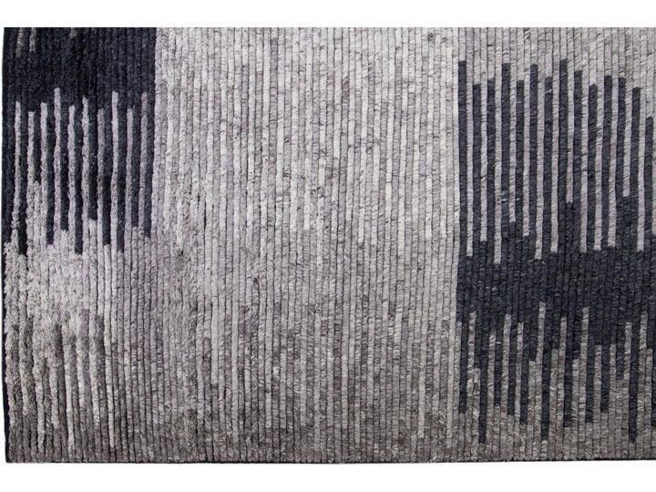 Modern Moroccan Wool Rug 12 X 15