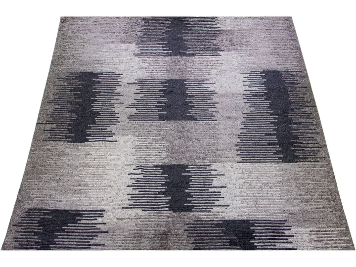 Modern Moroccan Wool Rug 12 X 15