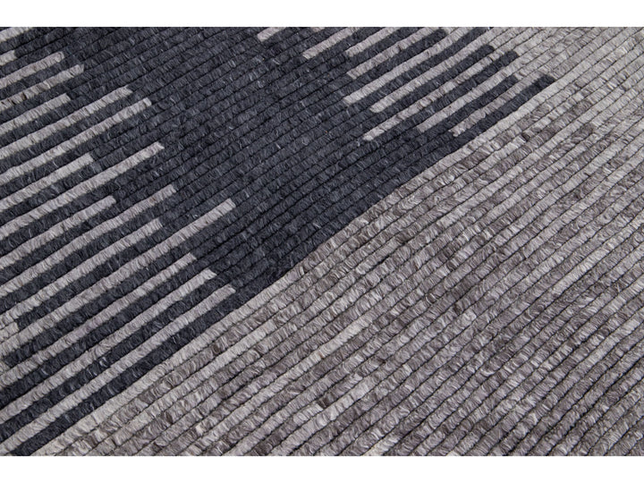 Modern Moroccan Wool Rug 12 X 15
