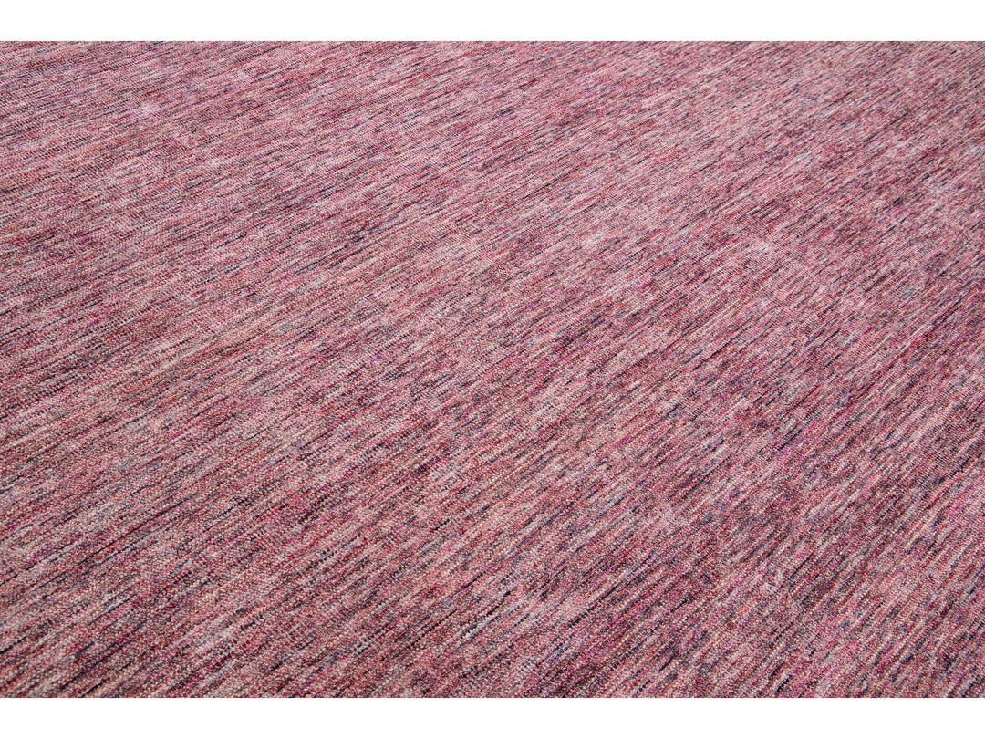 Modern Bamboo & Silk Groove Rug 9 X 12